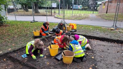 Excavation at Woodvale