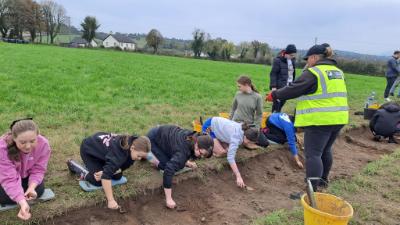 Excavation at Derrygonnelly