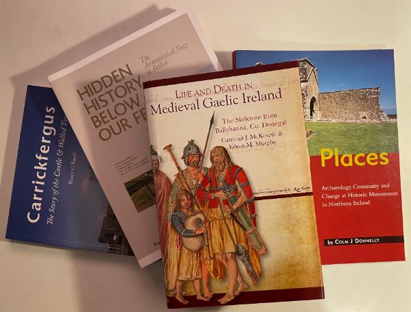 A selection of archaeological books
