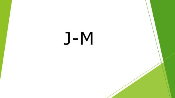 Button link to Groundswell Pulications - J to M