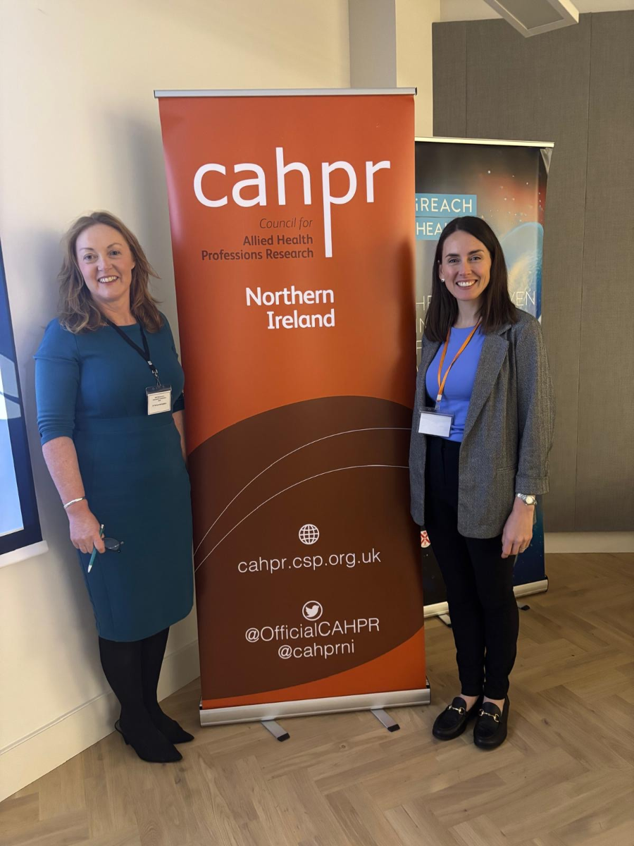 Katherine at Power of allied health research talk