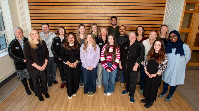 Photograph of QUB LifeArc Team